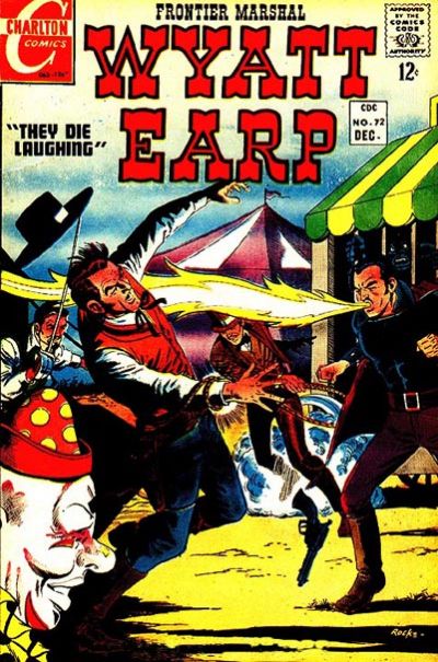 Cover for Wyatt Earp, Frontier Marshal (Charlton, 1956 series) #72