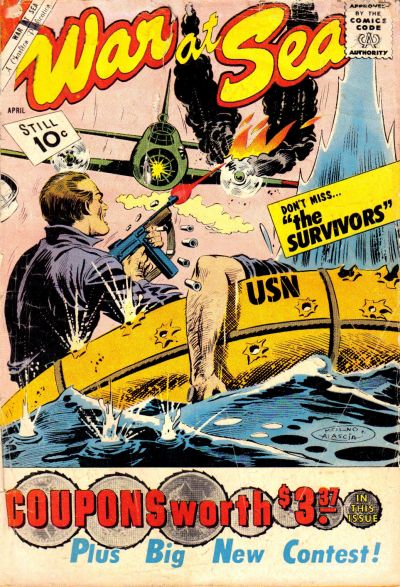 Cover for War at Sea (Charlton, 1957 series) #41