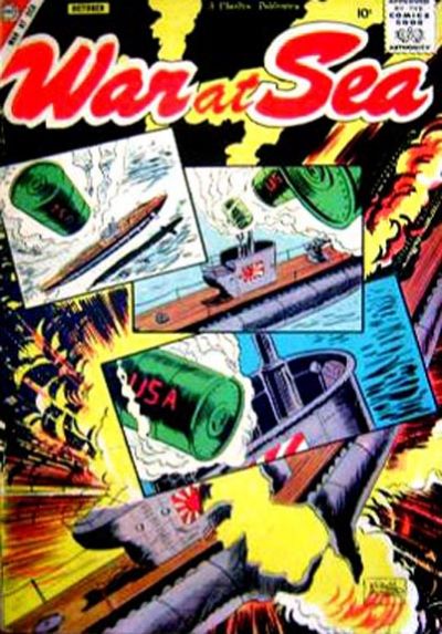 Cover for War at Sea (Charlton, 1957 series) #27