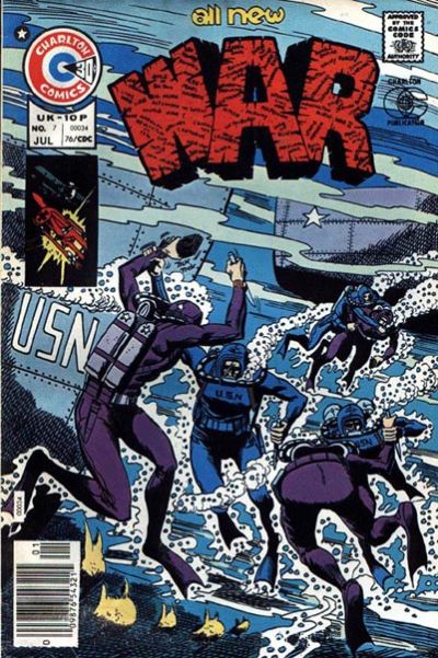 Cover for War (Charlton, 1975 series) #7