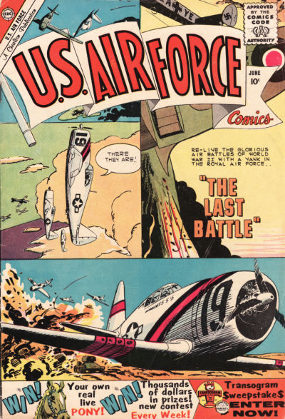 Cover for U.S. Air Force Comics (Charlton, 1958 series) #10