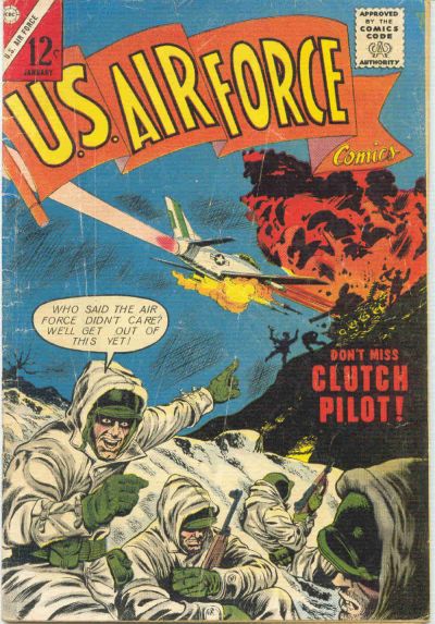 Cover for U.S. Air Force Comics (Charlton, 1958 series) #25