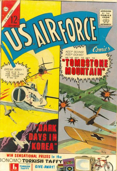 Cover for U.S. Air Force Comics (Charlton, 1958 series) #29