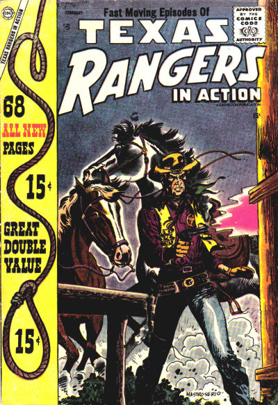 Cover for Texas Rangers in Action (Charlton, 1956 series) #11