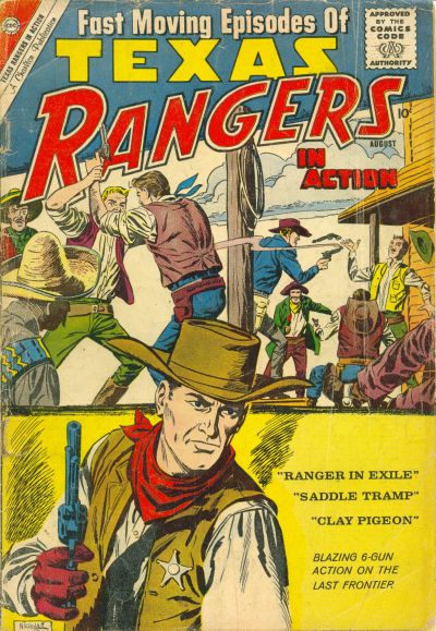 Cover for Texas Rangers in Action (Charlton, 1956 series) #23