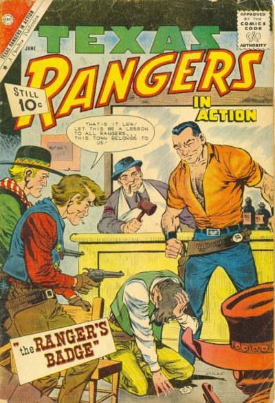 Cover for Texas Rangers in Action (Charlton, 1956 series) #28