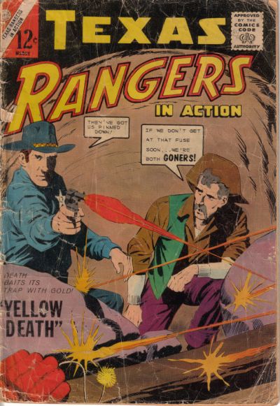 Cover for Texas Rangers in Action (Charlton, 1956 series) #44