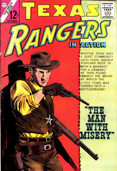 Cover for Texas Rangers in Action (Charlton, 1956 series) #46
