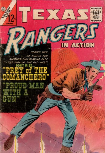 Cover for Texas Rangers in Action (Charlton, 1956 series) #48