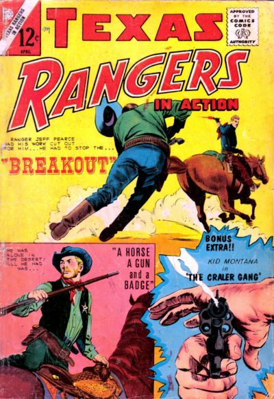 Cover for Texas Rangers in Action (Charlton, 1956 series) #49