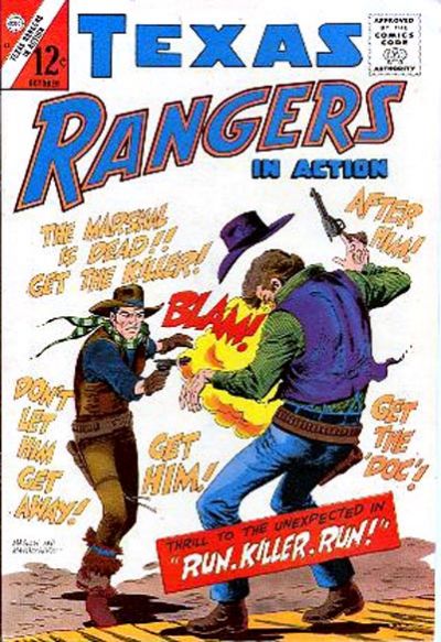 Cover for Texas Rangers in Action (Charlton, 1956 series) #52