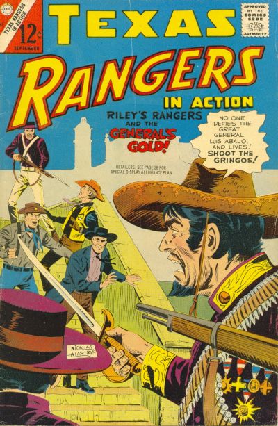 Cover for Texas Rangers in Action (Charlton, 1956 series) #62
