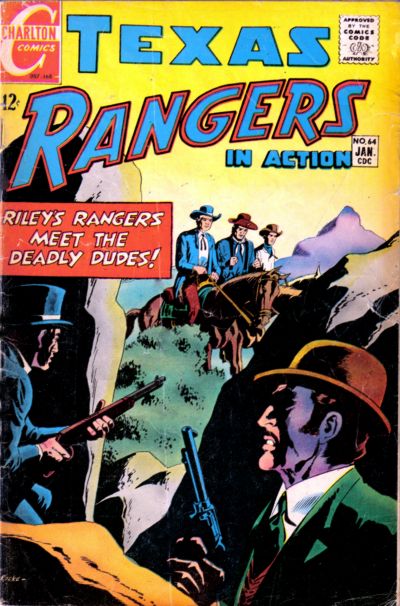 Cover for Texas Rangers in Action (Charlton, 1956 series) #64
