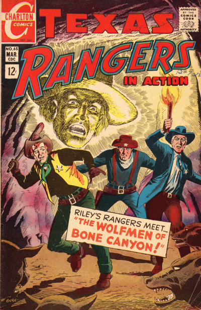 Cover for Texas Rangers in Action (Charlton, 1956 series) #65
