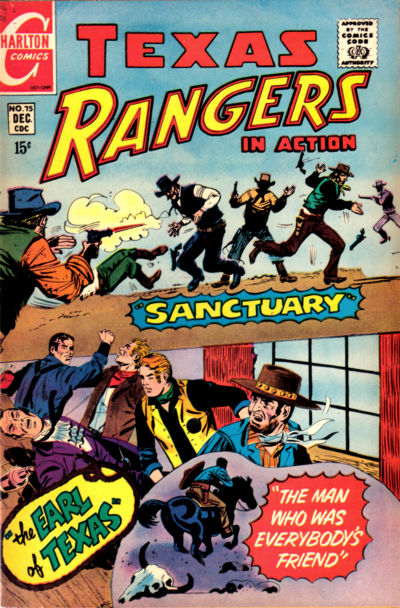Cover for Texas Rangers in Action (Charlton, 1956 series) #75