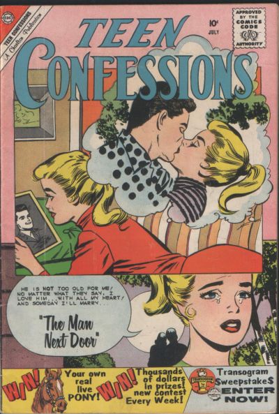 Cover for Teen Confessions (Charlton, 1959 series) #6