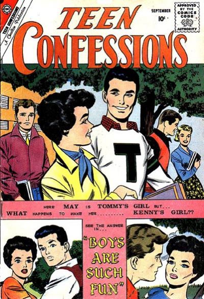 Cover for Teen Confessions (Charlton, 1959 series) #7