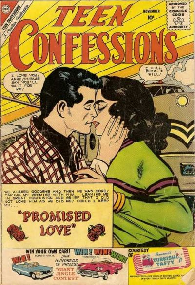Cover for Teen Confessions (Charlton, 1959 series) #8