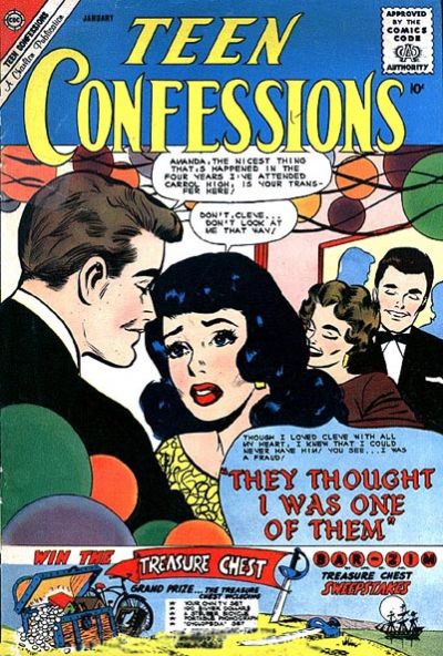 Cover for Teen Confessions (Charlton, 1959 series) #9