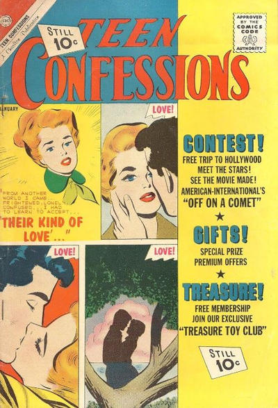 Cover for Teen Confessions (Charlton, 1959 series) #15