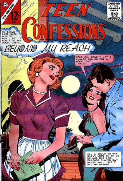 Cover for Teen Confessions (Charlton, 1959 series) #33