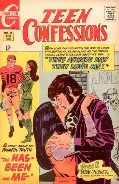 Cover for Teen Confessions (Charlton, 1959 series) #55