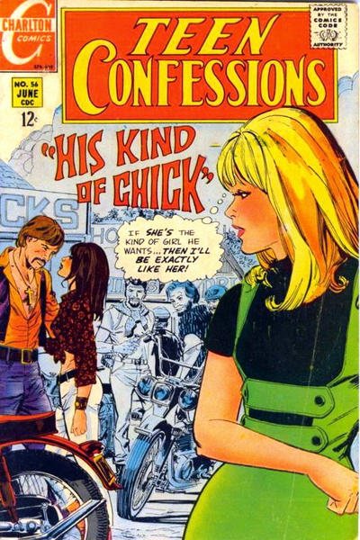 Cover for Teen Confessions (Charlton, 1959 series) #56