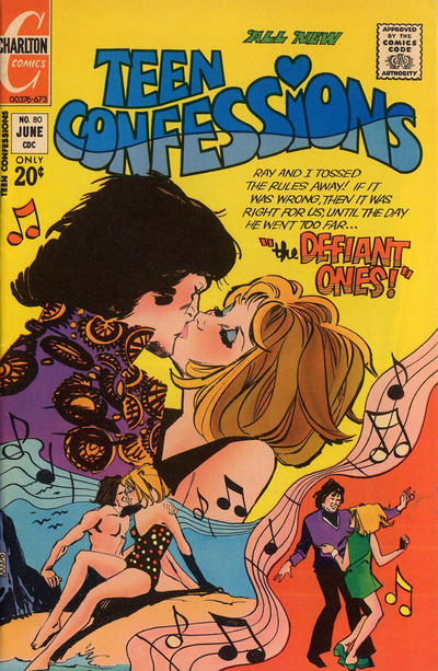 Cover for Teen Confessions (Charlton, 1959 series) #80