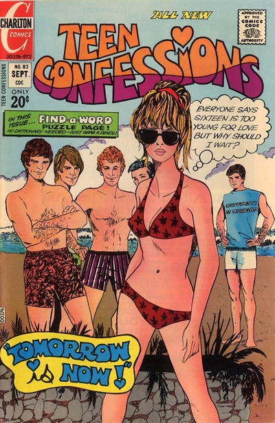 Cover for Teen Confessions (Charlton, 1959 series) #82