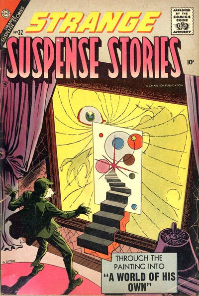 Cover for Strange Suspense Stories (Charlton, 1955 series) #32