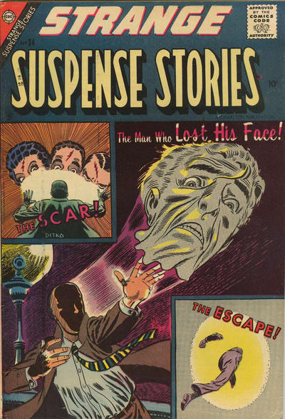 Cover for Strange Suspense Stories (Charlton, 1955 series) #34