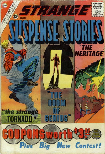 Cover for Strange Suspense Stories (Charlton, 1955 series) #52
