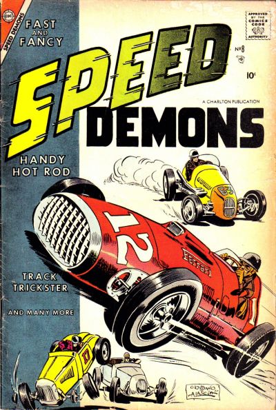 Cover for Speed Demons (Charlton, 1957 series) #8