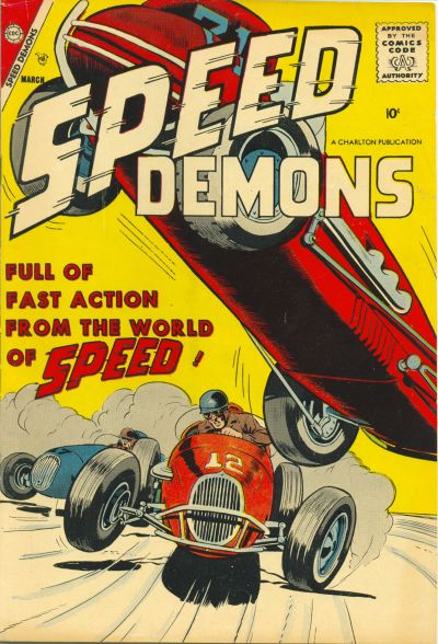 Cover for Speed Demons (Charlton, 1957 series) #10
