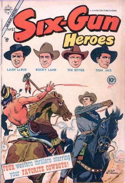 Cover for Six-Gun Heroes (Charlton, 1954 series) #32