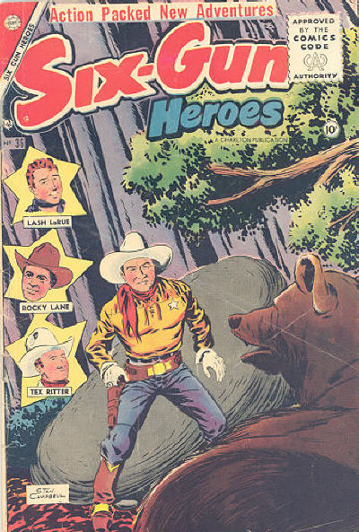 Cover for Six-Gun Heroes (Charlton, 1954 series) #36