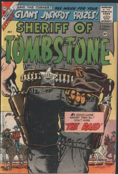 Cover for Sheriff of Tombstone (Charlton, 1958 series) #4