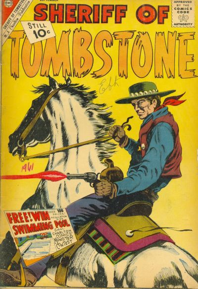 Cover for Sheriff of Tombstone (Charlton, 1958 series) #17