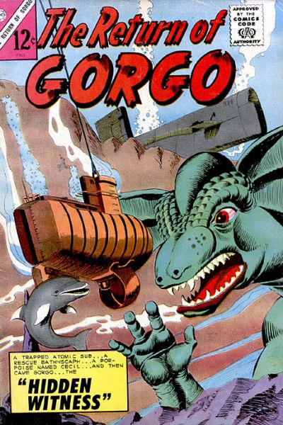 Cover for The Return of Gorgo (Charlton, 1963 series) #3