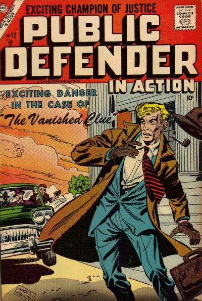 Cover for Public Defender in Action (Charlton, 1956 series) #12