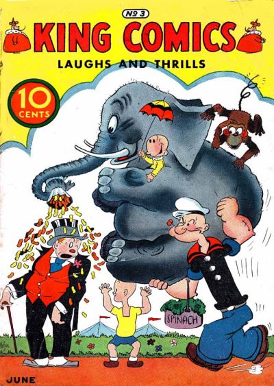 Cover for King Comics (David McKay, 1936 series) #3