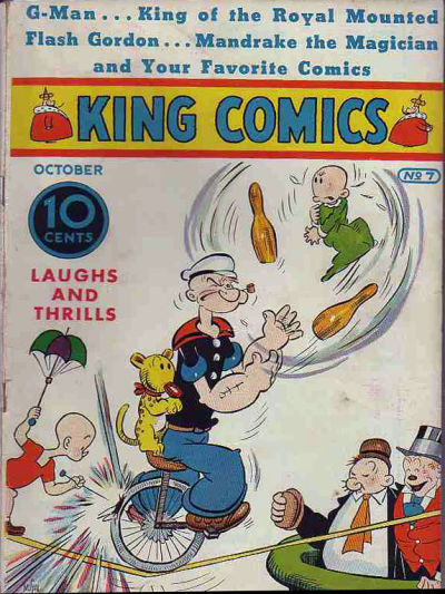 Cover for King Comics (David McKay, 1936 series) #7
