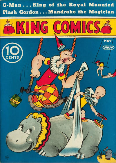 Cover for King Comics (David McKay, 1936 series) #14