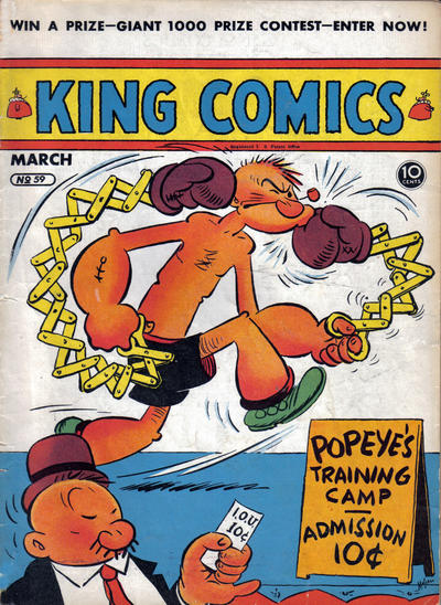 Cover for King Comics (David McKay, 1936 series) #59