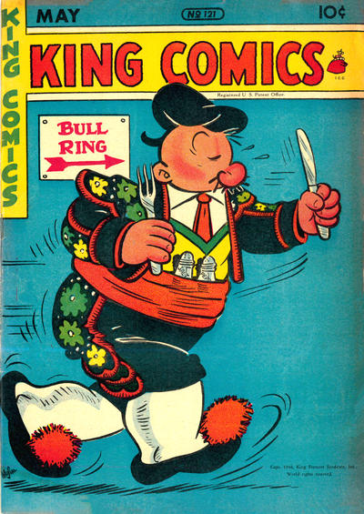 Cover for King Comics (David McKay, 1936 series) #121