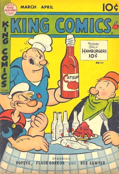 Cover for King Comics (David McKay, 1936 series) #151