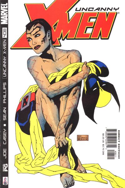 Cover for The Uncanny X-Men (Marvel, 1981 series) #408 [Direct Edition]