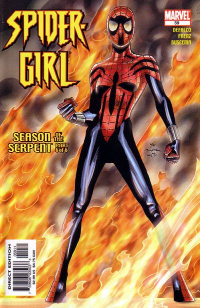 Cover for Spider-Girl (Marvel, 1998 series) #59