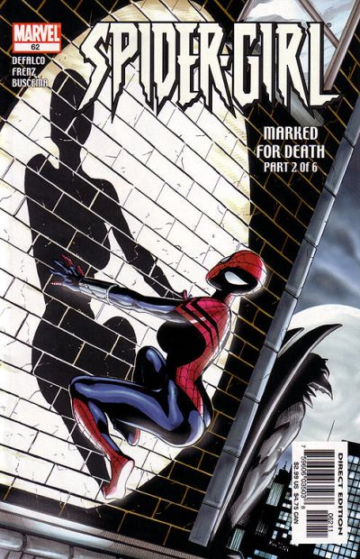 Cover for Spider-Girl (Marvel, 1998 series) #62
