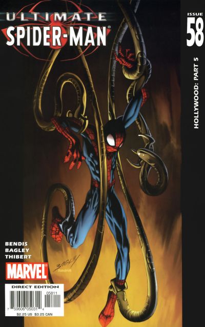Cover for Ultimate Spider-Man (Marvel, 2000 series) #58
